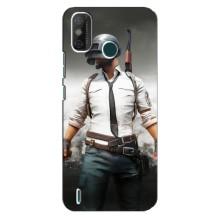 Чехол PUBG для Техно Спарк 6 ГО (AlphaPrint) (Пабг мен)