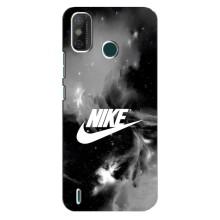 Чехол для TECNO Spark 6 GO (KE5) - с принтом Найк (AlphaPrint) (Лого Найк)