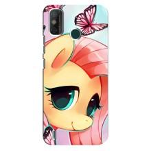 Чехол для Техно Спарк 6 ГО - (Единорожки - Новинки) (AlphaPrint) (Племя единорогов)