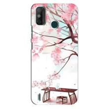 Чехол с принтом САКУРЫ на TECNO Spark 6 GO (KE5) – Чайная церемония