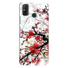 Чехол с принтом САКУРЫ на TECNO Spark 6 GO (KE5) – Красивая Сакура