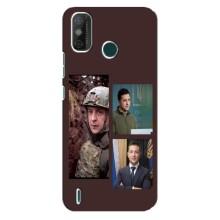 Чохол для TECNO Spark 6 GO (KE5) (AlphaPrint - с принтом Зеленського)