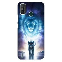 Чехол со Львом для TECNO Spark 6 GO (KE5) (VPrint) (Маленький лев)