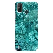 Мраморный чехол на TECNO Spark 6 GO (KE5) (VPrint) (Зеленый мрамор)