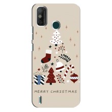 Різдвяні Чохли для TECNO Spark 6 GO (KE5) (VPrint) (Merry Christmas)