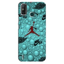 Силиконовый Чехол Nike Air Jordan на Техно Спарк 6 ГО (Джордан Найк)