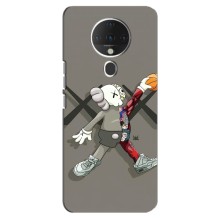 Чохли для TECNO Spark 6 - Bearbrick Louis Vuitton (PREMIUMPrint) (Беарбрік Джордан)