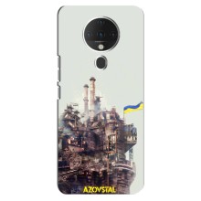 Чехлы на военную тематику для TECNO Spark 6 (Азовсталь)