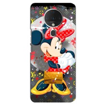 Чехол Disney Mouse TECNO Spark 6 (PREMIUMPrint) – Minni с бантиком