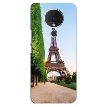 Чохол Ейфелева Вежа TECNO Spark 6 - (AlphaPrint) (Дорога до Парижу)