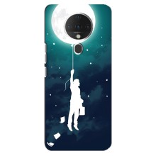 Чехол (ТПУ) с планетами на TECNO Spark 6 (To The moon)