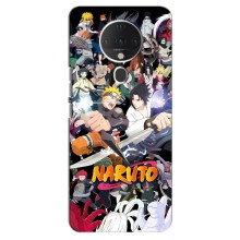 Купить Чехлы на телефон с принтом Anime для Техно Спарк 6 (Наруто постер)
