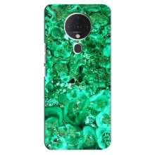 Мраморний чехол на TECNO Spark 6 (VPrint) (Салатовий Мрамор)
