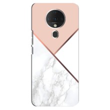 Мраморний чехол на TECNO Spark 6 (VPrint) (Тройний мрамор)