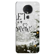 Новогодние, Праздничные Чехлы для TECNO Spark 6 - 2024 год – Let it snow