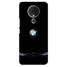 Силиконовый бампер с картинкой машины на TECNO Spark 6 (Черный BMW)