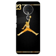 Силиконовый Чехол Nike Air Jordan на Техно Спарк 6 (Джордан 23)