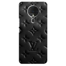 Текстурный Чехол Louis Vuitton для Техно Спарк 6 – Черный ЛВ
