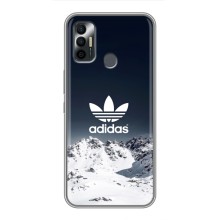 Чехлы Адидас для TECNO Spark 7 (KF6n) (AlphaPrint) (Адидас в горах)