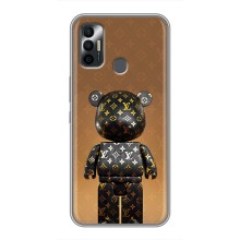 Чехлы для TECNO Spark 7 (KF6n) - Bearbrick Louis Vuitton (PREMIUMPrint) (Bearbrick)