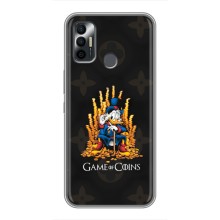 Чехлы для TECNO Spark 7 (KF6n) - Скрудж МакДак Louis Vuitton (PREMIUMPrint) (Король денег)