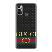 Чехлы ГУЧЧИ для Техно Спарк 7 (AlphaPrint) (Gucci оригинал)