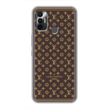 Чохли Луі Вітон для TECNO Spark 7 (KF6n) (AlphaPrint - LOUIS VUITTON) (шпалери LV)