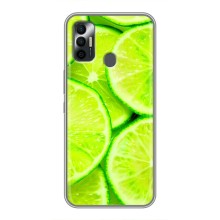 Чехлы с Фруктами для TECNO Spark 7 (KF6n) (VPrint) (Лайм)