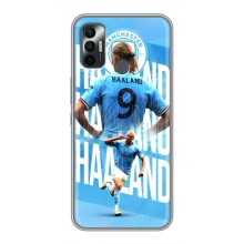 Чехлы с футболистом Ерлинг Холанд для TECNO Spark 7 (KF6n) (AlphaPrint) (Erling Haaland)