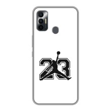 Чехлы для TECNO Spark 7 (KF6n) - с картинкой JORDAN (AlphaPrint) (Jordan 23)