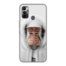 Чехлы с Обезьянами NFT для TECNO Spark 7 (KF6n) (AlphaPrint) (обезьяна NFT в тату)