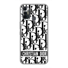 Чохол (Dior, Prada, YSL, Chanel) для TECNO Spark 7 (KF6n) – Christian Dior