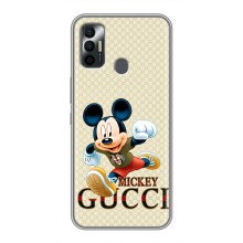 Чехол Disney Mouse TECNO Spark 7 (KF6n) (PREMIUMPrint) (Mikki Gucci)