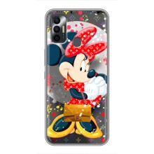 Чехол Disney Mouse TECNO Spark 7 (KF6n) (PREMIUMPrint) (Minni с бантиком)