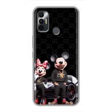 Чехол Disney Mouse TECNO Spark 7 (KF6n) (PREMIUMPrint) (Семья Маусов)