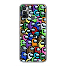 Чехол Амонг Ас для TECNO Spark 7 (KF6n) (AlphaPrint) (Убит)