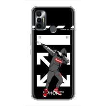 Чеохол для TECNO Spark 7 (KF6n) з картинкою Supreme (AlphaPrint)