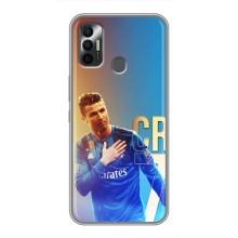 Чехол Криштиану Роналду для TECNO Spark 7 (KF6n) (AlphaPrint) (CR7 Real)