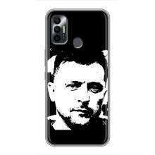 Чохол для TECNO Spark 7 (KF6n) (AlphaPrint - с принтом Зеленського)