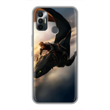 Чохол дракон Беззубик для TECNO Spark 7 (KF6n) – Політ Беззубика