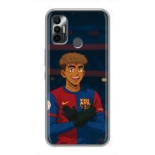 Чехол с футболистом Ламин Ямаль TECNO Spark 7 (KF6n) – Футболист Ямал