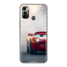 Силиконовый чехол Маквин для TECNO Spark 7 (KF6n) – Маквин на трасе