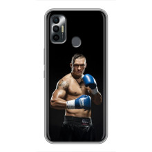 Чехол с картинкой Александр Усик для TECNO Spark 7 (KF6n) – Боксер Усик