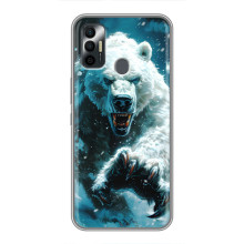 Чохол з картинкою 'Хижаки' для TECNO Spark 7 (KF6n) (Ведмідь)