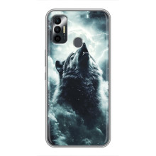 Чехол с картинкой «Хищники» для TECNO Spark 7 (KF6n)