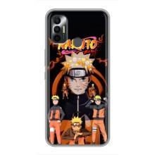 Naruto Anime Чехлы для Техно Спарк 7 (AlphaPrint)