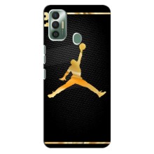 Силиконовый Чехол Nike Air Jordan на Техно Спарк 7 (Джордан 23)