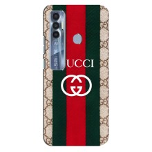 Чехлы ГУЧЧИ для Техно Спарк 7 Про (AlphaPrint) (Gucci дизайн)
