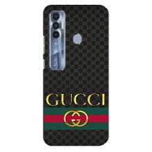 Чехлы ГУЧЧИ для Техно Спарк 7 Про (AlphaPrint) (Gucci оригинал)