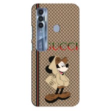 Чехлы ГУЧЧИ для Техно Спарк 7 Про (AlphaPrint) (Mickey GUCCI)